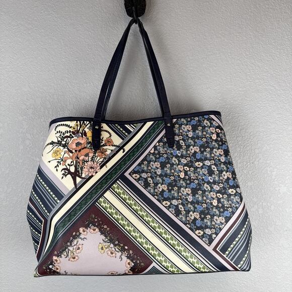 Tory Burch Multicolor Floral Tote - Picture 6 of 11